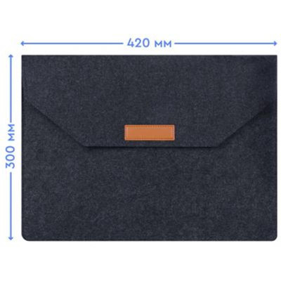 Чохол для ноутбука AirOn Premium 15.6" Black (4822356710623)