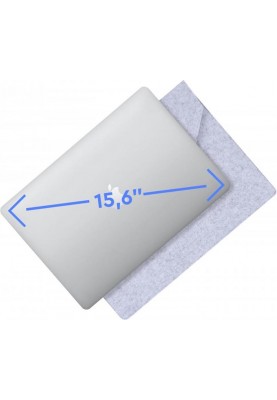 Чохол для ноутбука AirOn Premium 15.6" Grey (4822356710622)