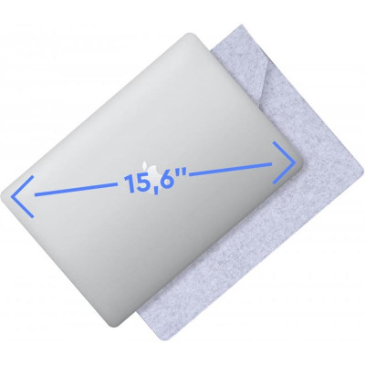 Чохол для ноутбука AirOn Premium 15.6" Grey (4822356710622)