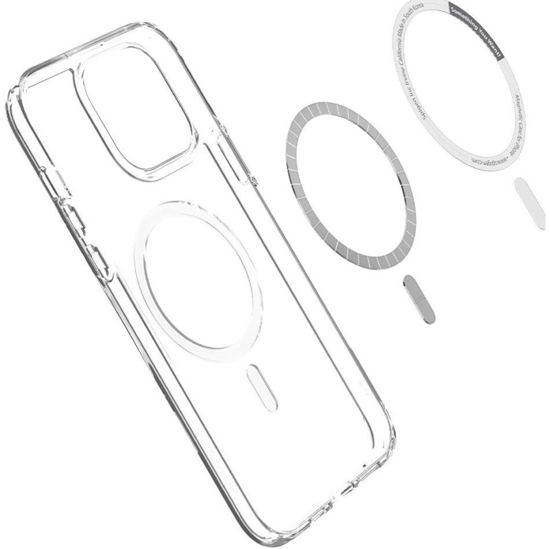 Чохол-накладка Spigen Ultra Hybrid Mag Safe для Apple iPhone 13 Pro White (ACS03267)
