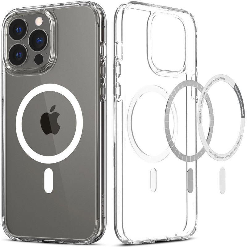 Чохол-накладка Spigen Ultra Hybrid Mag Safe для Apple iPhone 13 Pro White (ACS03267)