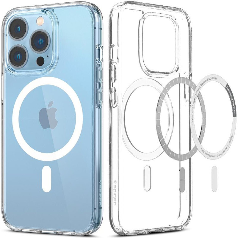 Чохол-накладка Spigen Ultra Hybrid Mag Safe для Apple iPhone 13 Pro White (ACS03267)