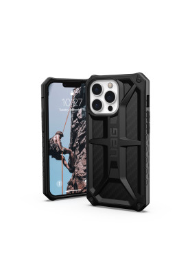 Чохол-накладка Urban Armor Gear Monarch для Apple iPhone 13 Pro Carbon Fiber (113151114242)