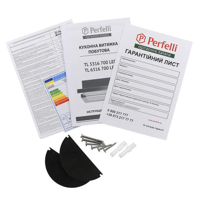 Витяжка Perfelli TL 6316 Full Inox 700 LED