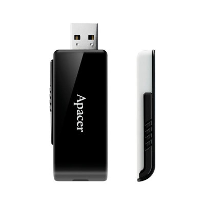 Флеш-накопичувач USB3.2 128GB Apacer AH350 Black (AP128GAH350B-1) Флеш-накопичувач USB3.2 128GB Apacer AH350 Black (AP128GAH350B-1)