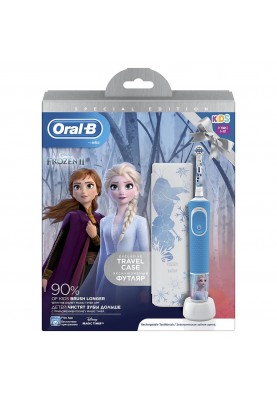 Зубная электрощетка Braun Oral-B Kids Frozen II (D100.413.2KX Frozen II)