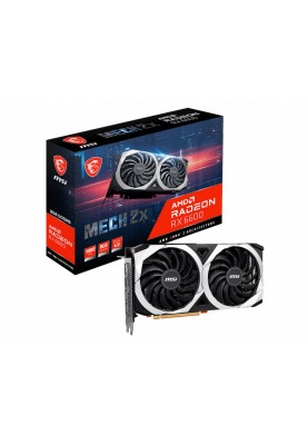 Видеокарта AMD Radeon RX 6600 8GB GDDR6 Mech 2X MSI (Radeon RX 6600 MECH 2X 8G)