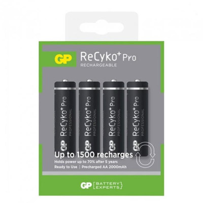Акумулятори GP Recyko+ Pro 2000 AA/HR06 NI-MH 2000 mAh BL 4 шт