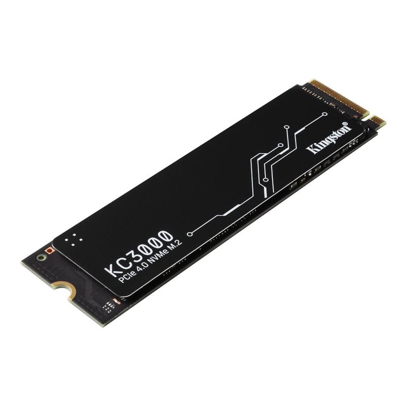 Накопичувач SSD  512GB Kingston KC3000 M.2 2280 PCIe 4.0 x4 NVMe 3D TLC (SKC3000S/512G)