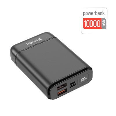 Універсальна мобільна батарея ColorWay Compact 10000mAh Black (CW-PB100LPJ3BK-PDD)