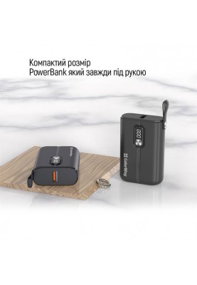 Універсальна мобільна батарея ColorWay Full Power 10000mAh Black (CW-PB100LPK2BK-PDD)