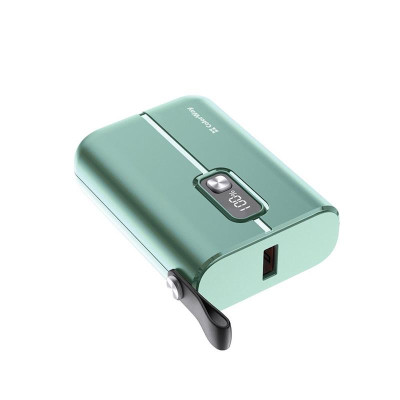 Універсальна мобільна батарея ColorWay Full Power 10000mAh Green (CW-PB100LPK2GR-PDD)