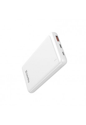 Універсальна мобільна батарея ColorWay Slim PD 10000mAh White (CW-PB100LPG3WT-PD)