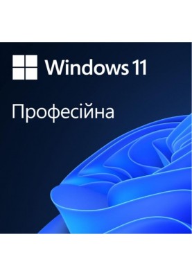 Microsoft Windows 11 Professional 64Bit Ukrainian 1ПК DSP OEI DVD (FQC-10557)