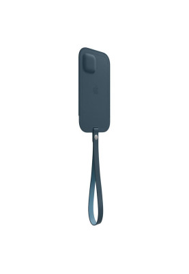 Чохол на руку Apple Leather Sleeve with MagSafe для Apple iPhone 12/12 Pro Baltic Blue (MHYD3)