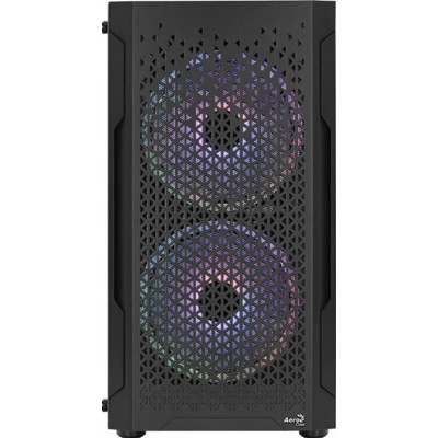 Корпус AeroCool Trinity Mini (Trinity Mini-G-BK-v2) Black без БЖ