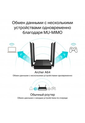 Бездротовий маршрутизатор TP-Link Archer A64