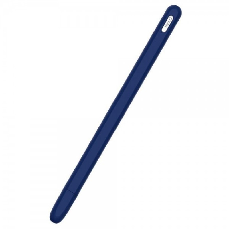 Чехол TPU Goojodoq Button Magnetic для стилуса Apple Pencil 2 Dark/Blue тех.пак (1005001784825742BD)