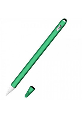 Чохол TPU Goojodoq Hybrid Ear для стілуса Apple Pencil 2 Green тех.пак (4001055094286G)