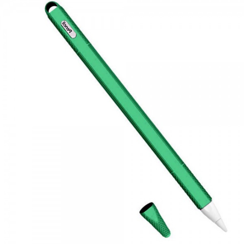 Чохол TPU Goojodoq Hybrid Ear для стілуса Apple Pencil 2 Green тех.пак (4001055094286G)