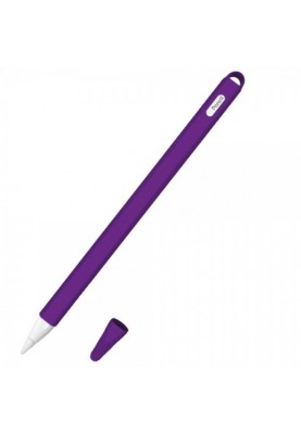 Чохол TPU Goojodoq Hybrid Ear для стілуса Apple Pencil 2 Violet тех.пак (4001055094286V)