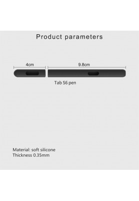 Чохол TPU Goojodoq Matt для стілуса Samsung Tab S6 10.5 P860 P865 Black тех.пак (1005001889137851S6B)