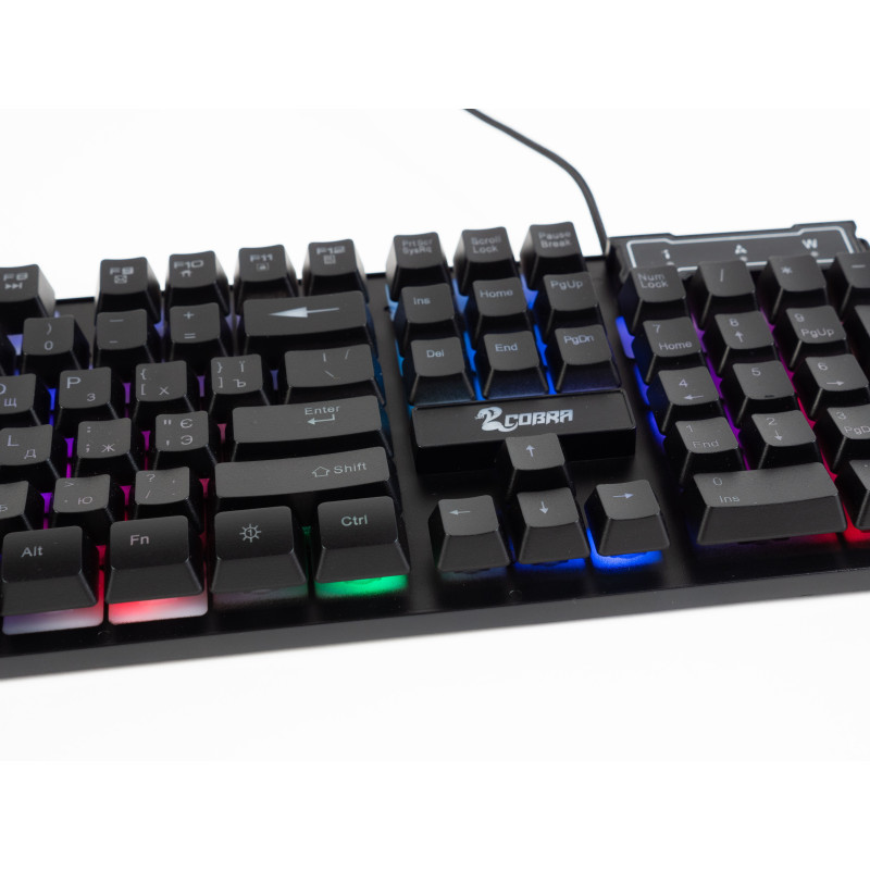Клавиатура COBRA GK-103 Ukr Black USB