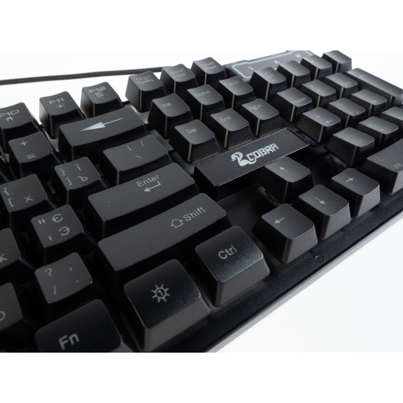 Клавиатура COBRA GK-103 Ukr Black USB