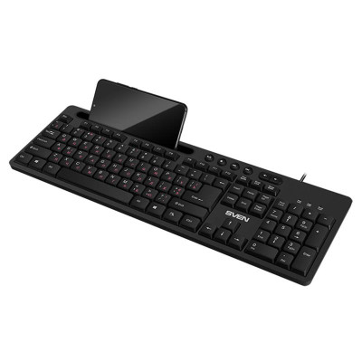 Клавіатура Sven KB-S302 Ukr Black USB