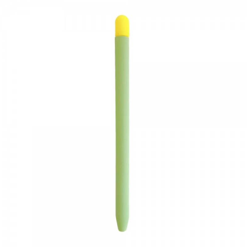 Чохол TPU Goojodoq Matt 2 Golor для стилуса Apple Pencil 2 Green/Yellow (1005002071193896GY)