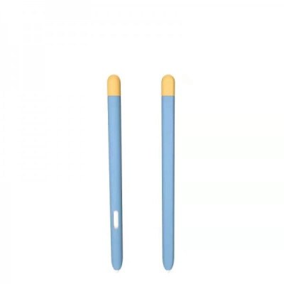 Чохол TPU Goojodoq Matt 2 Golor для стилуса Samsung Tab S7 11 T870 T875 S7 Plus 12.4 T970 T975 Blue/Yellow (100500287353124S7BY)
