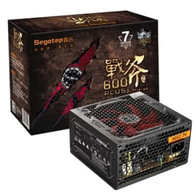 Блок живлення Segotep ZF-600 PLUS SG-D600BXB (6959371301527) 500W