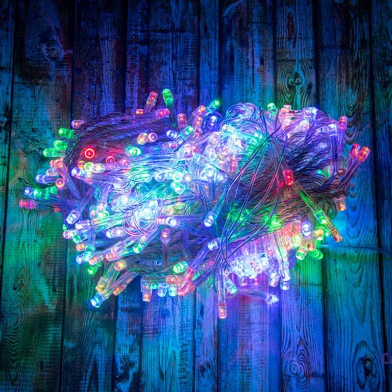 Світлодіодна гірлянда ColorWay (CW-GW-300L33VWFMC) штора 300LED, 3м, кольорова, 220V