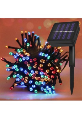 Світлодіодна гірлянда ColorWay (CW-GO-100L10SBMC) 100LED, 10м, кольорова, на сонячній батареї