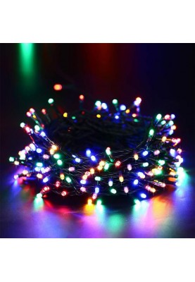 Світлодіодна гірлянда ColorWay (CW-GO-100L10SBMC) 100LED, 10м, кольорова, на сонячній батареї