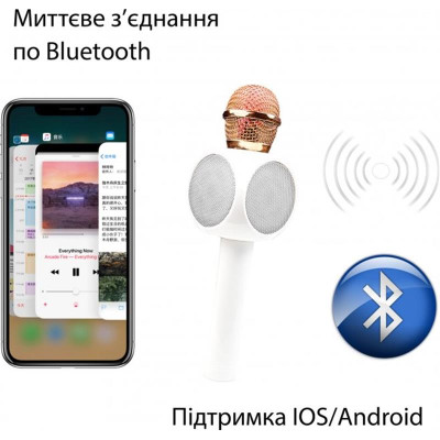 Караоке-мікрофон Optima Wster MK-2 White (WS-MK-2-WT)
