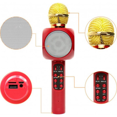 Караоке-мікрофон Optima Wster MK-2 Red (WS-MK-2-RD)