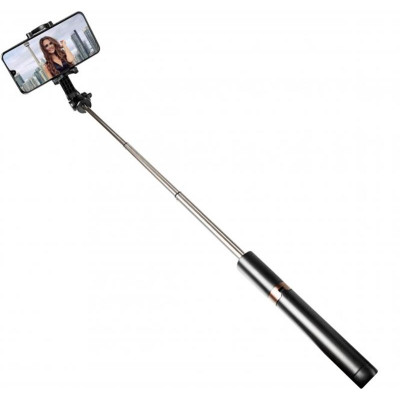 Трипод Dispho WS-18002 Selfie Stick Tripod Bluetooth Black (DSP-WS18002)