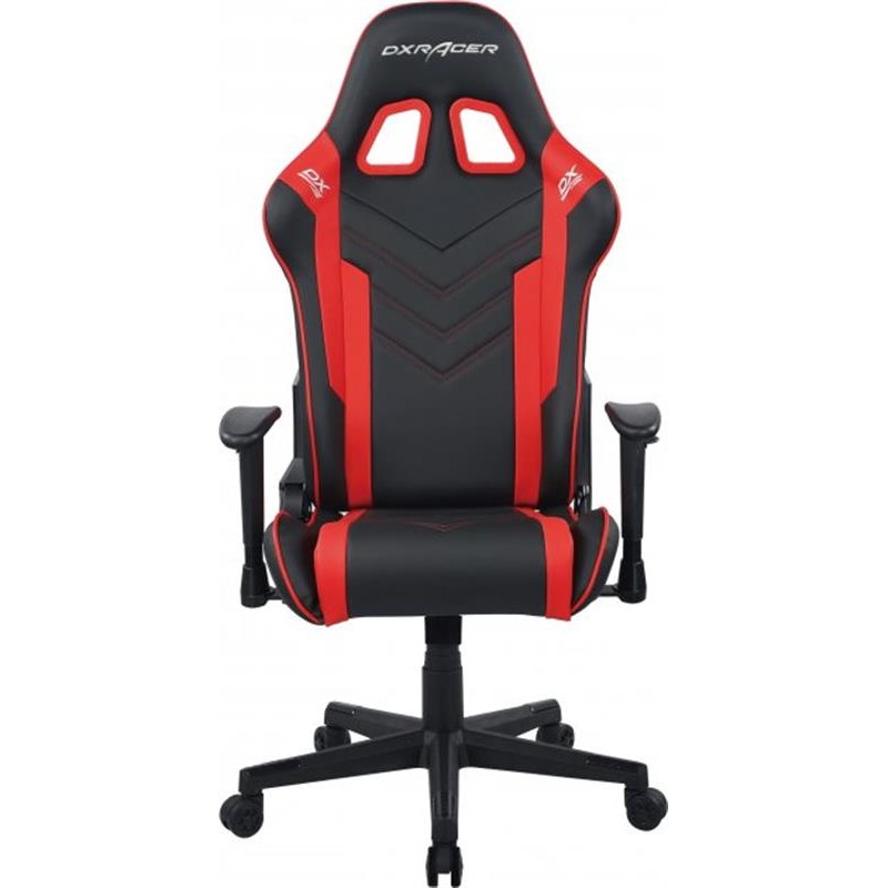 Кресло для геймеров DXRacer P Series GC-P132-NR-F2-NVF Black/Red