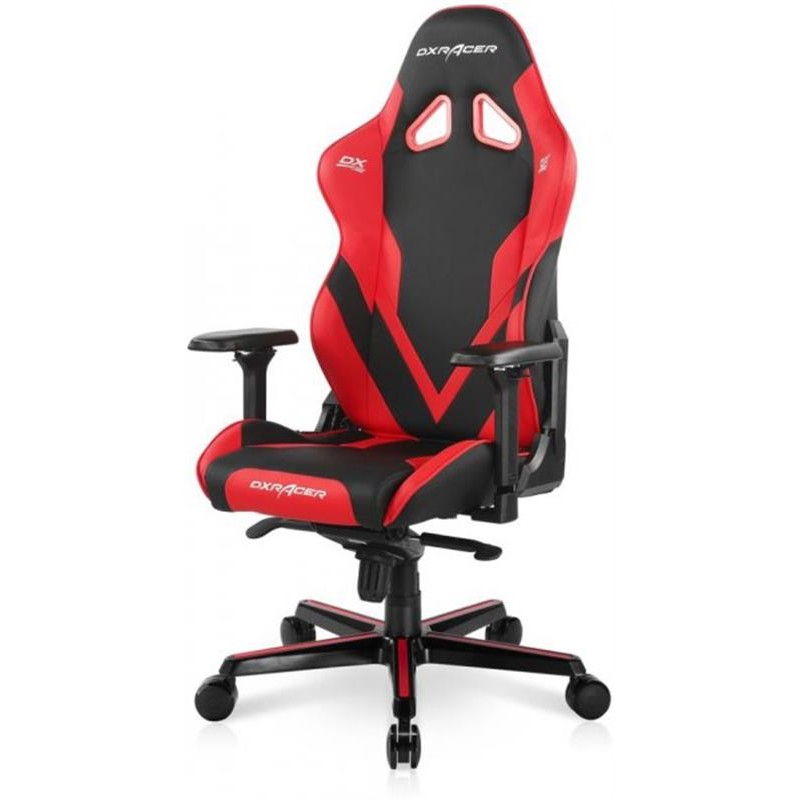 Кресло для геймеров DXRAcer G Series D8200 GC-G001-NR-B2-NVF Black/Red