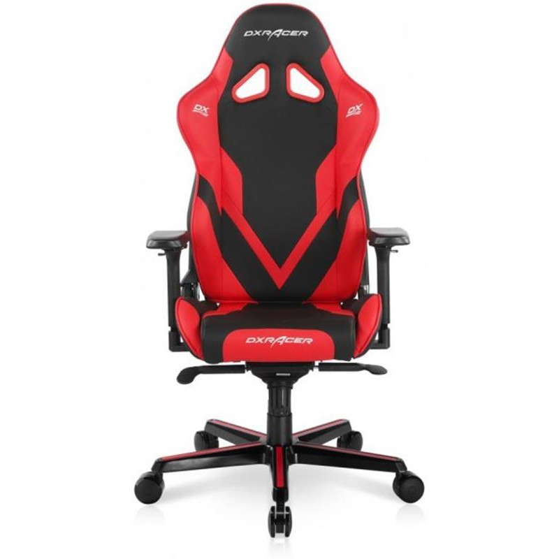 Кресло для геймеров DXRAcer G Series D8200 GC-G001-NR-B2-NVF Black/Red