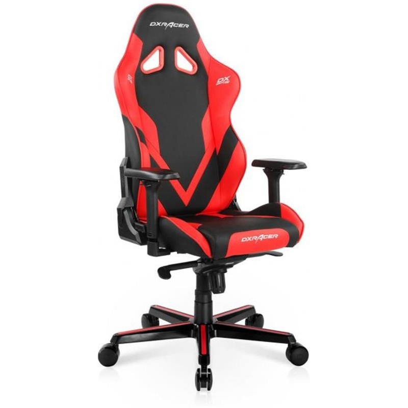 Кресло для геймеров DXRAcer G Series D8200 GC-G001-NR-B2-NVF Black/Red