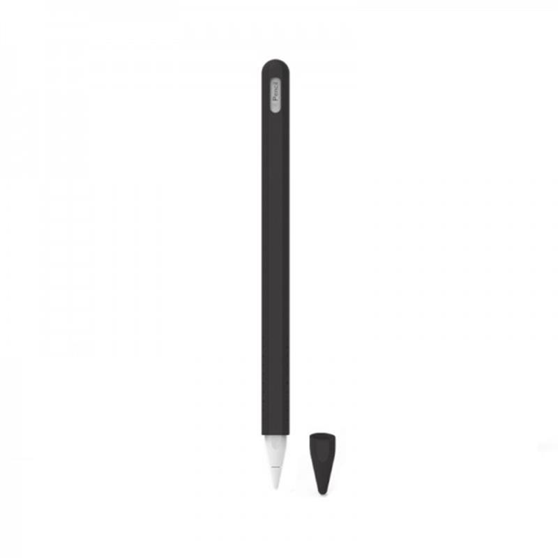 Чехол TPU SK для стилуса Apple Pencil 2 Goojodoq 12 Gen Black (33019387759BK)
