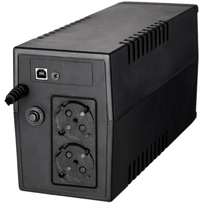 ИБП KSTAR UA60, Lin.int., AVR, 2 x Schuko, пластик