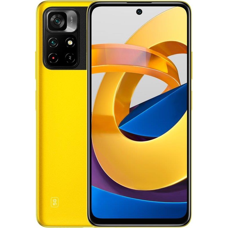 Смартфон Xiaomi Poco M4 Pro 5G 6/128GB Dual Sim Yellow EU_