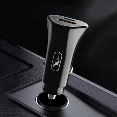 Автомобільний зарядний пристрій SkyDolphin SZ16 PD+QC3.0 (2USB, 3.1A) Black (AZP-000090) Автомобільний зарядний пристрій SkyDolphin SZ16 PD+QC3.0 (2USB, 3.1A) Black (AZP-000090)