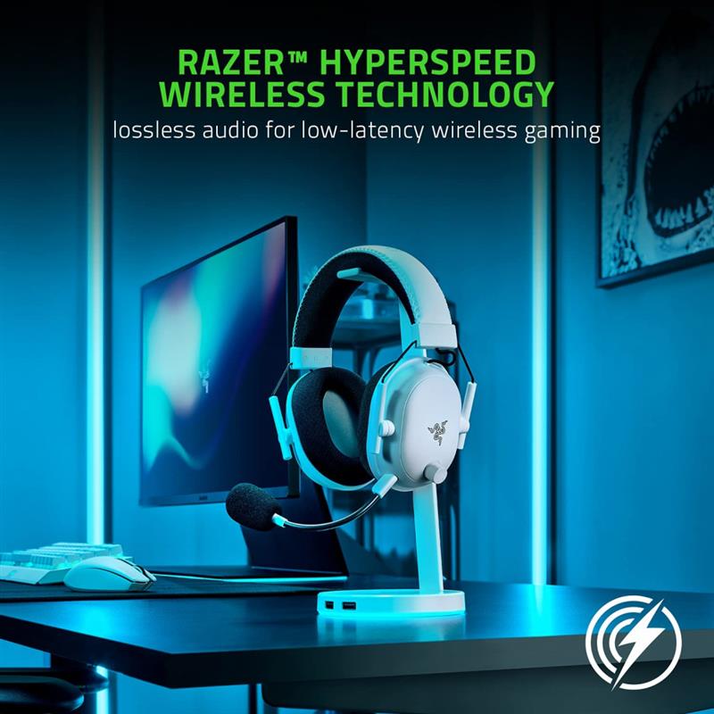 Bluetooth-гарнітура Razer BlackShark V2 Pro Wireless White (RZ04-03220300-R3M1)