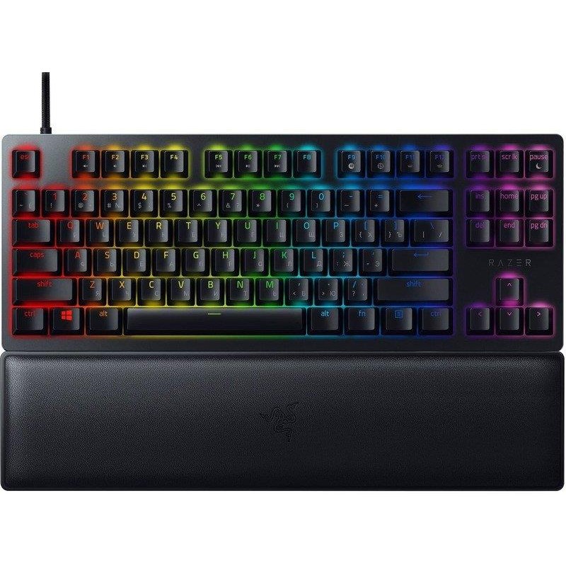 Клавіатура Razer Huntsman V2 TKL Purple Switch Black (RZ03-03941400-R3R1)