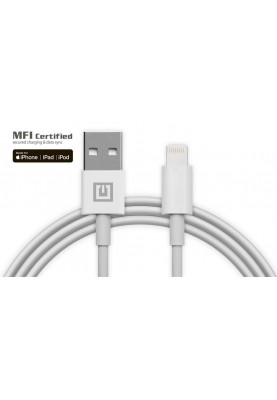 Кабель REAL-EL USB - Lightning (M/M), 2 м, White (EL123500056)