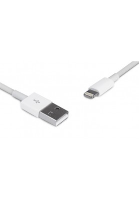 Кабель REAL-EL USB - Lightning (M/M), 2 м, White (EL123500056)